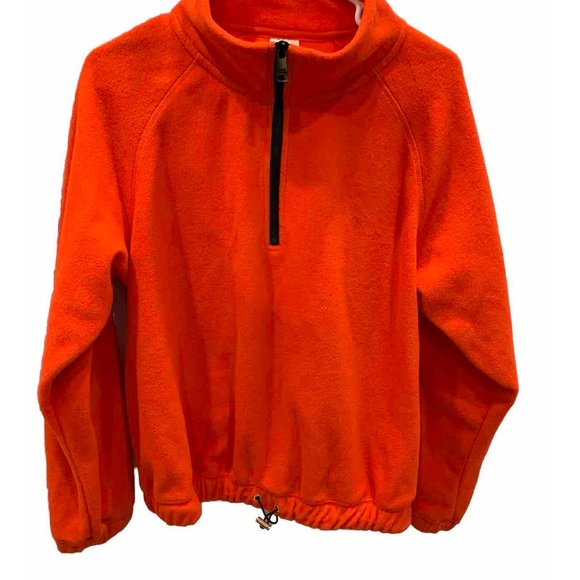 Love & Sports Mens  Sweatshirt Pullover Orange Size Large - Picture 8 of 8